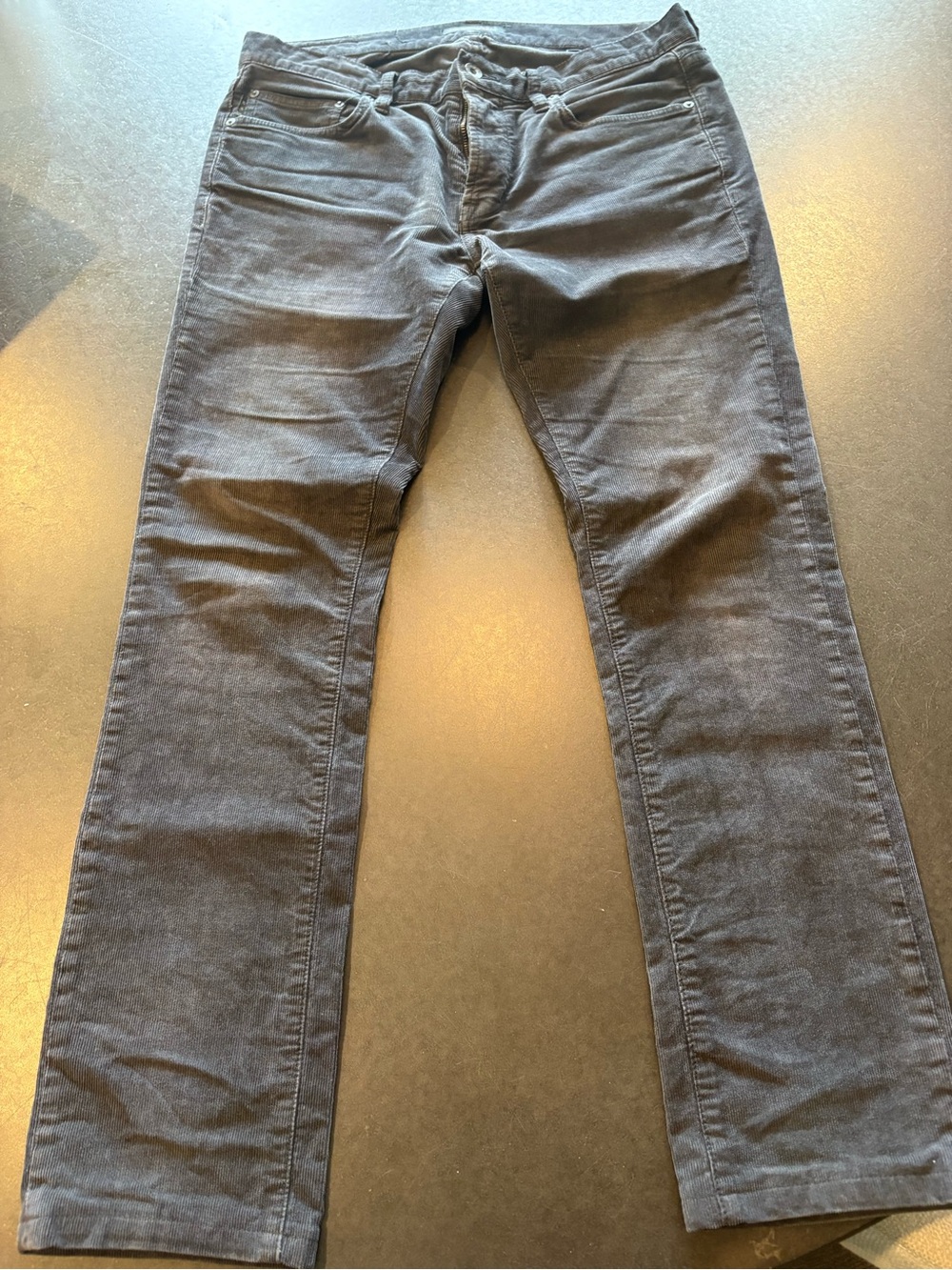 Lot of 4 John Varvatos Jeans Blue, Gray, Blue Corduroy, Tan Sz 32 - Picture 5 of 14
